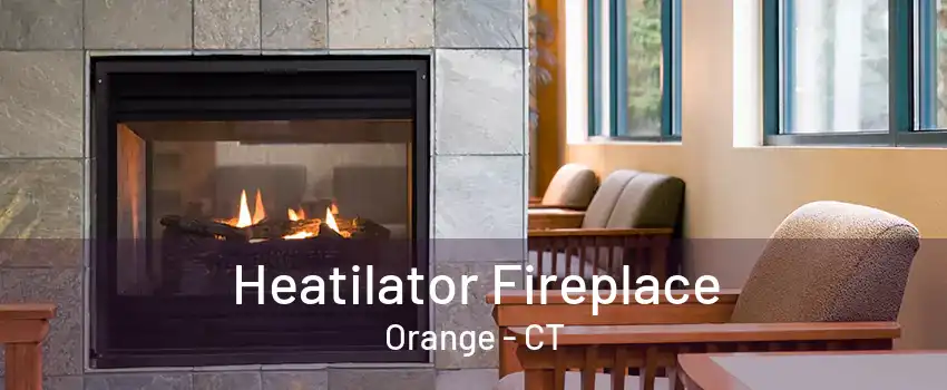 Heatilator Fireplace Orange - CT