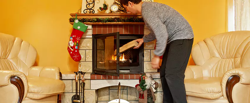 Gas to Wood-Burning Fireplace Conversion Services in Orange, Connecticut