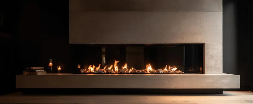 Gas Fireplace Ember Bed Design Services in Orange, Connecticut