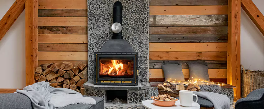 Thelin Hearth Products Direct Vent Gas Stove Fireplace Inspection in Orange, Connecticut