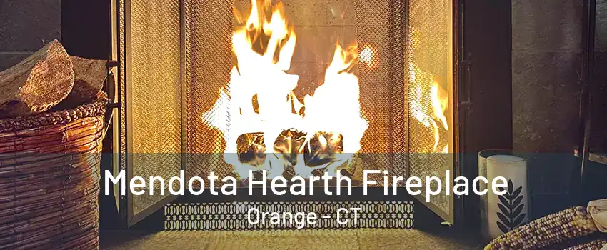 Mendota Hearth Fireplace Orange - CT